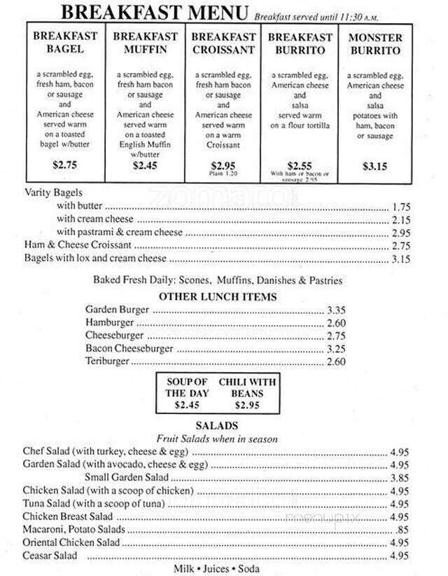 Menu page 7