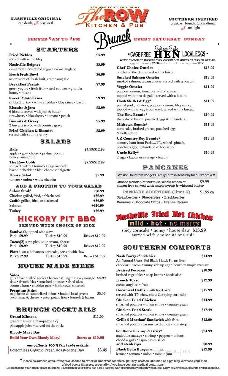 Menu page 2