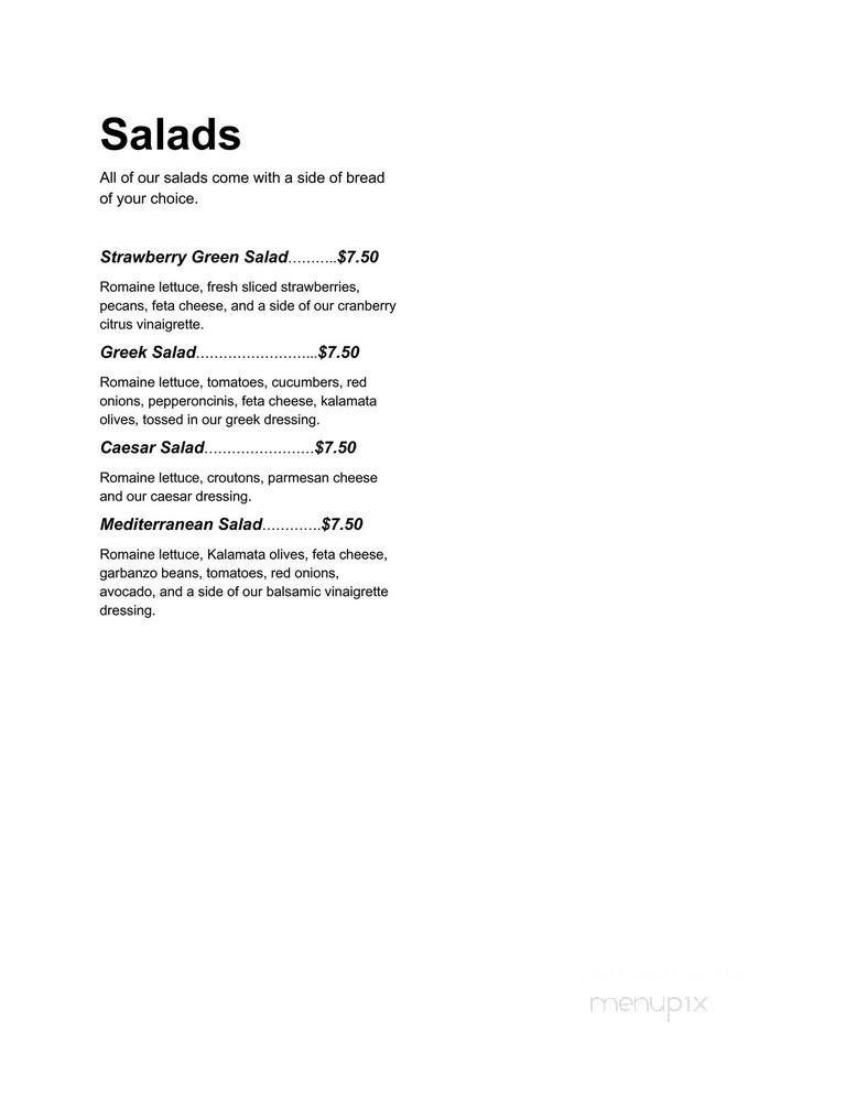 Menu page 2