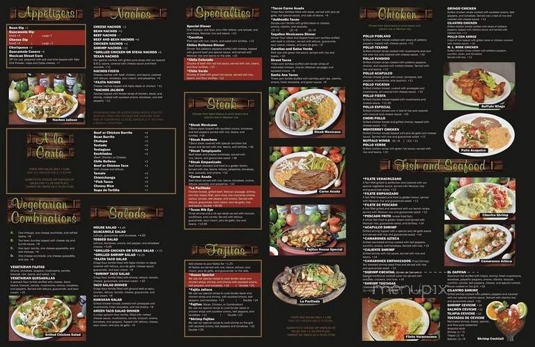Menu page 2
