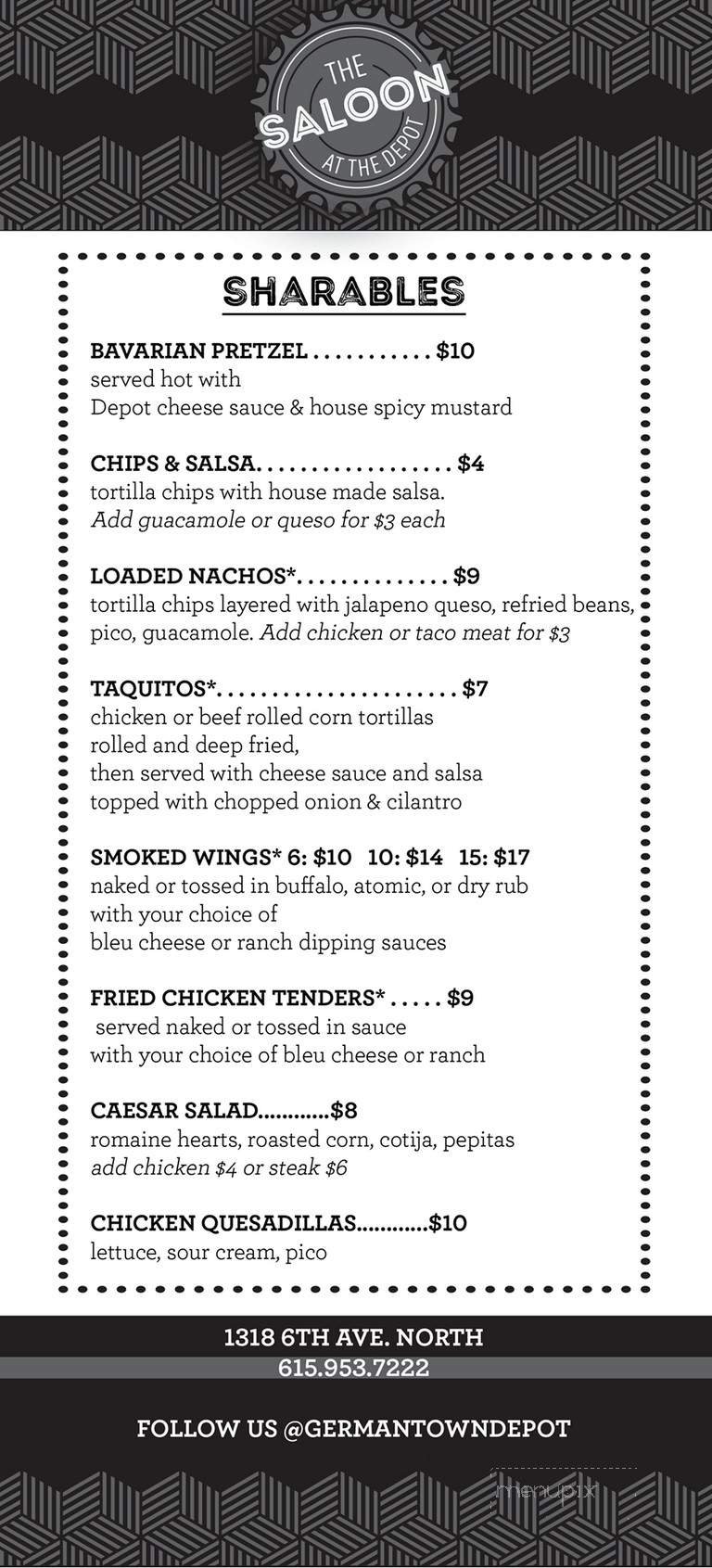 Menu page 2