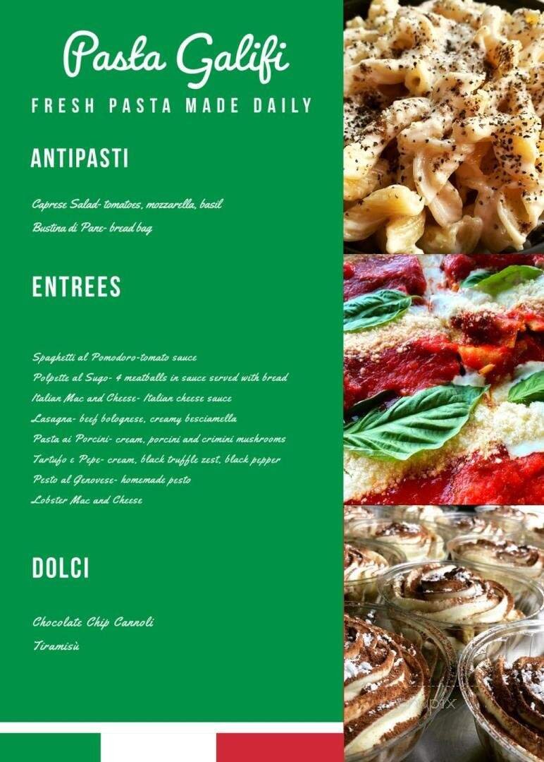 Menu page 1