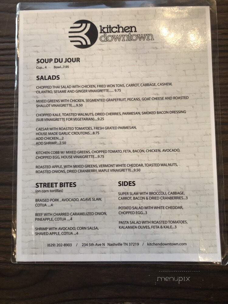 Menu page 2