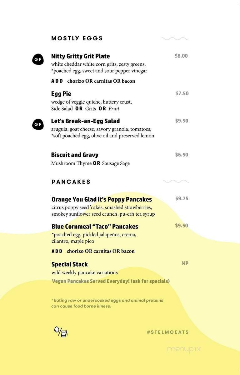 Menu page 2