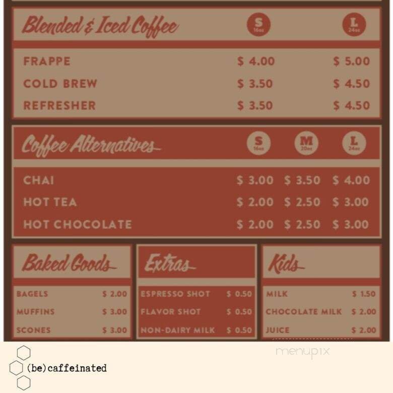 Menu page 1