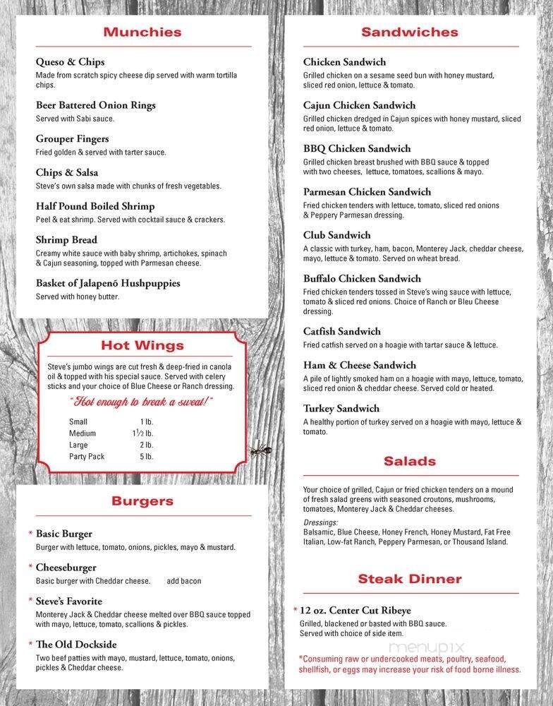 Menu page 2