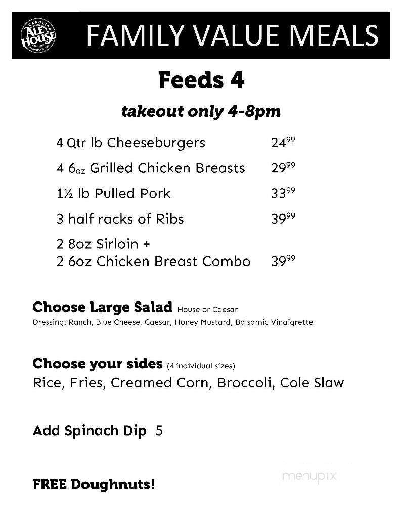 Menu page 2