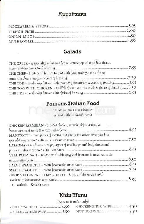 Menu page 2
