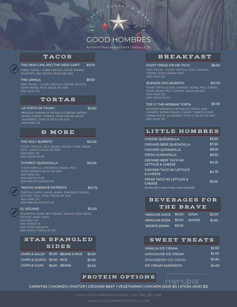 Menu page 2