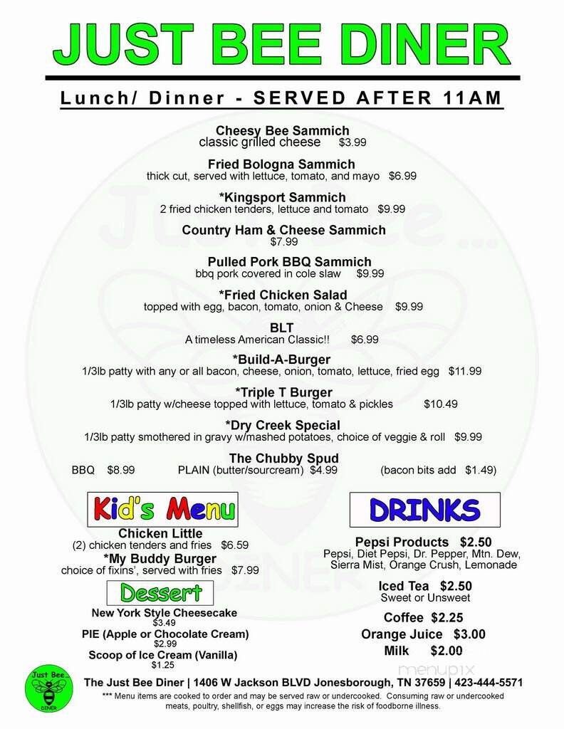 Menu page 2