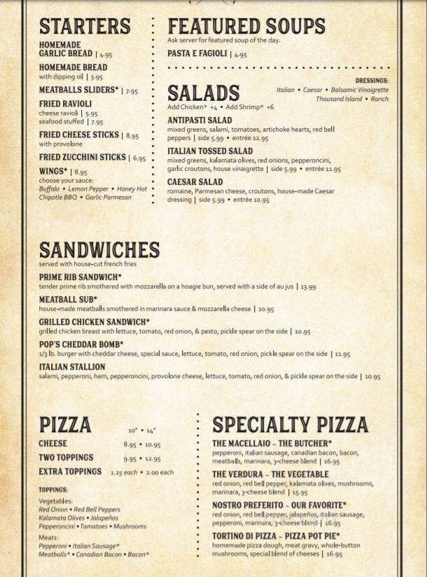 Menu page 2