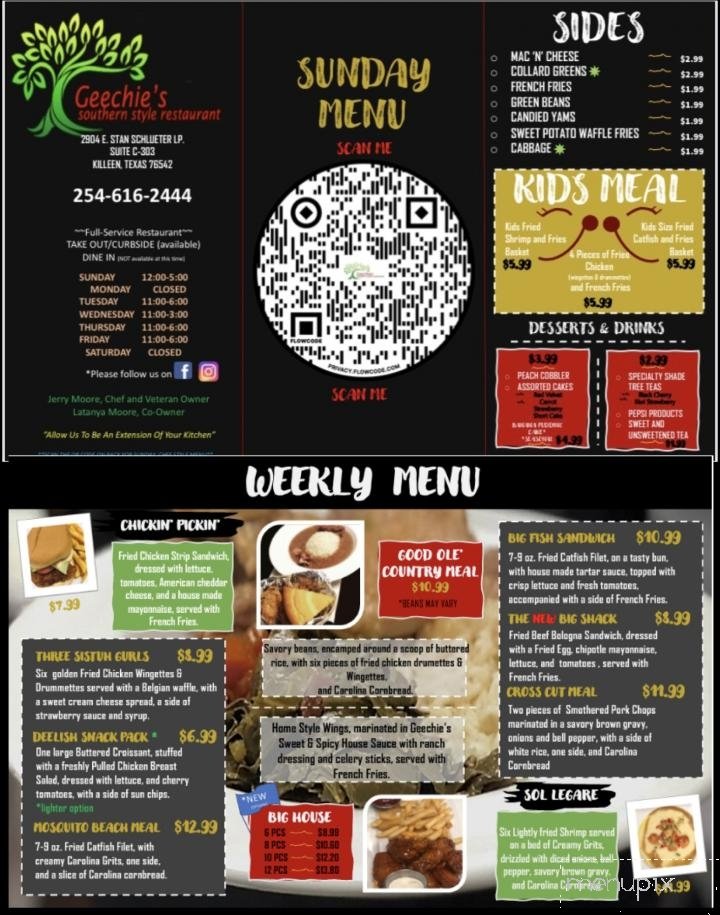 Menu page 2