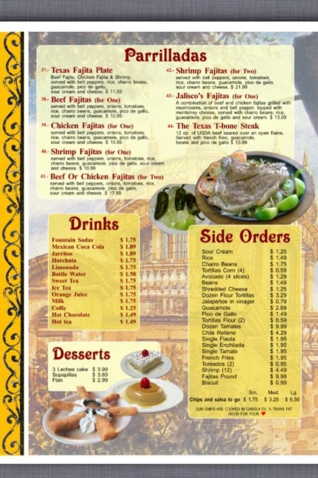 Menu page 2