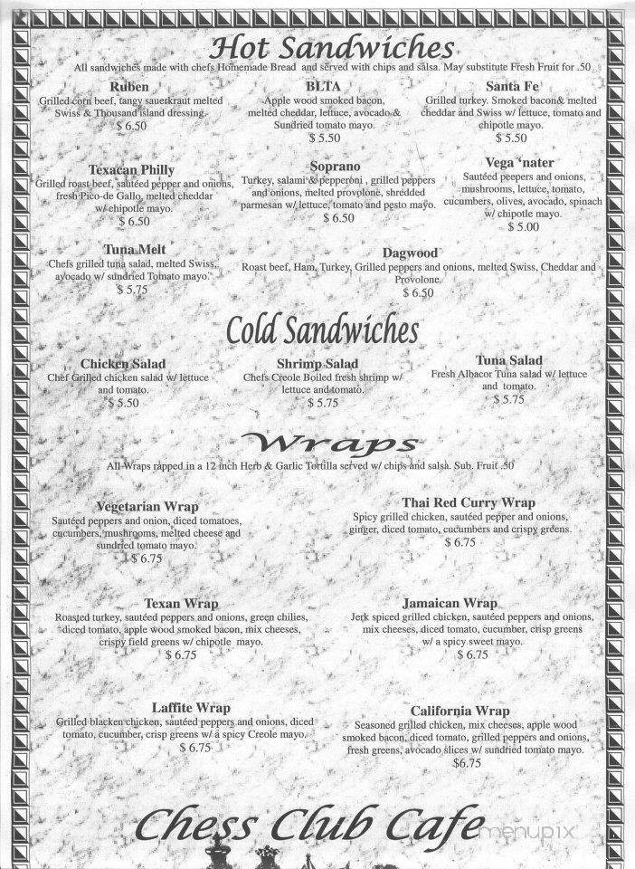 Menu page 2