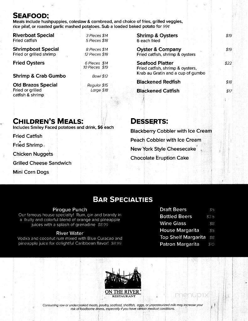 Menu page 1