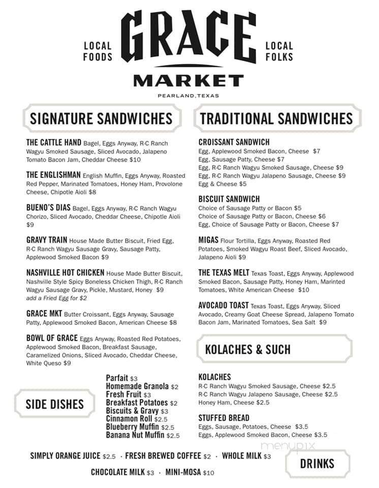 Menu page 2