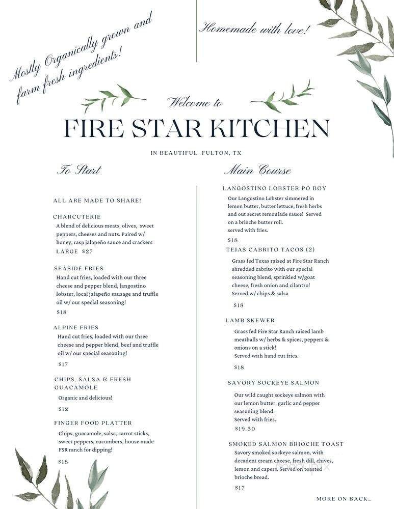 Menu page 2