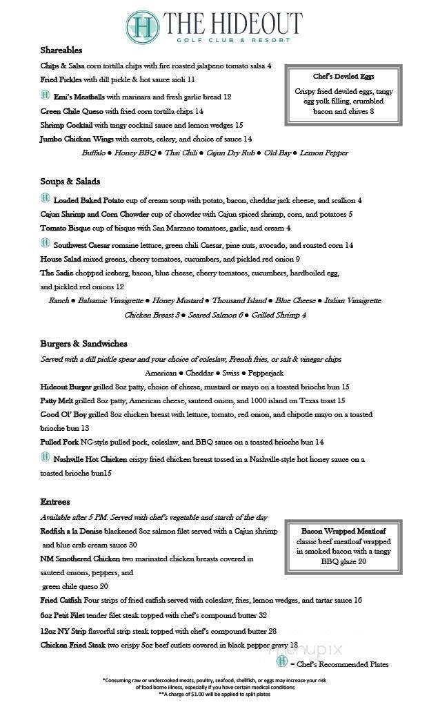 Menu page 2