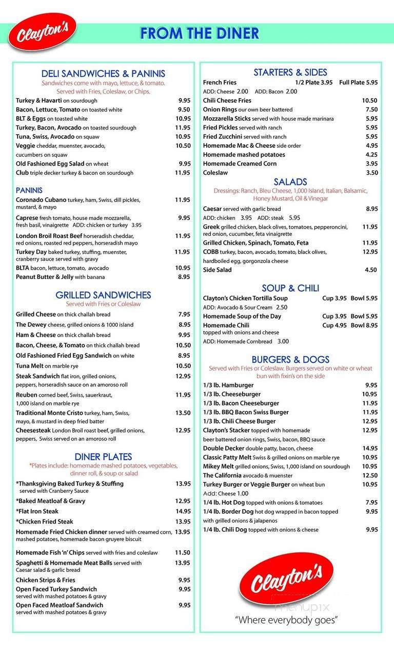 Menu page 2