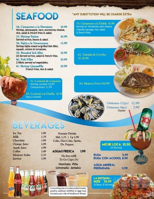 Menu page 2