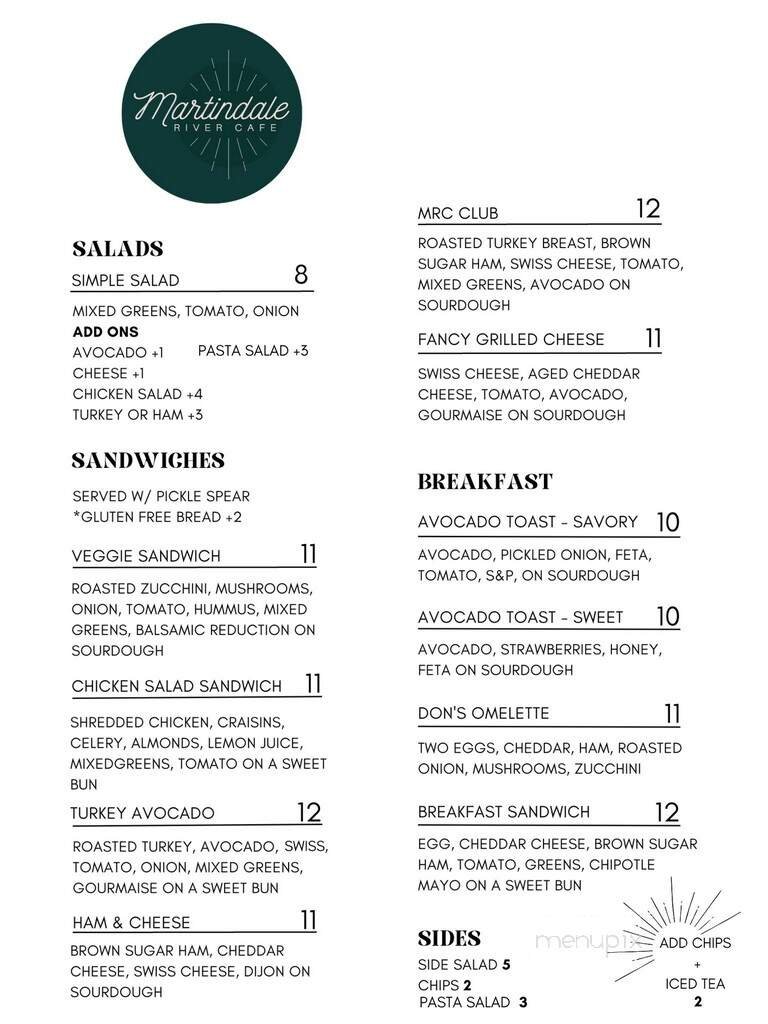 Menu page 2