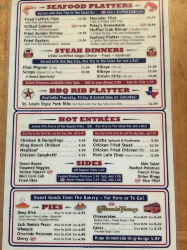 Menu page 2