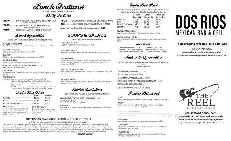 Menu page 2
