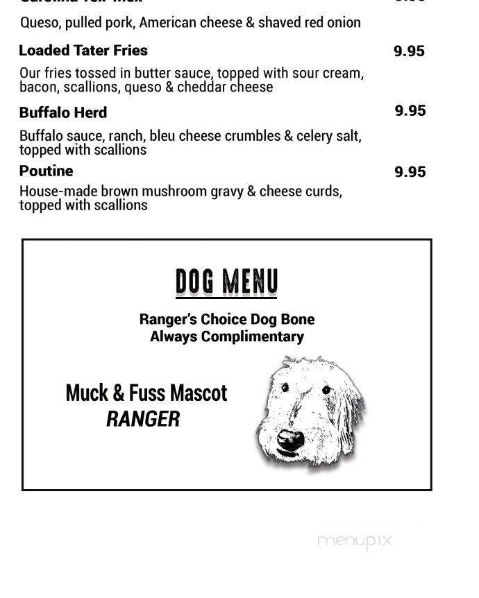 Menu page 1