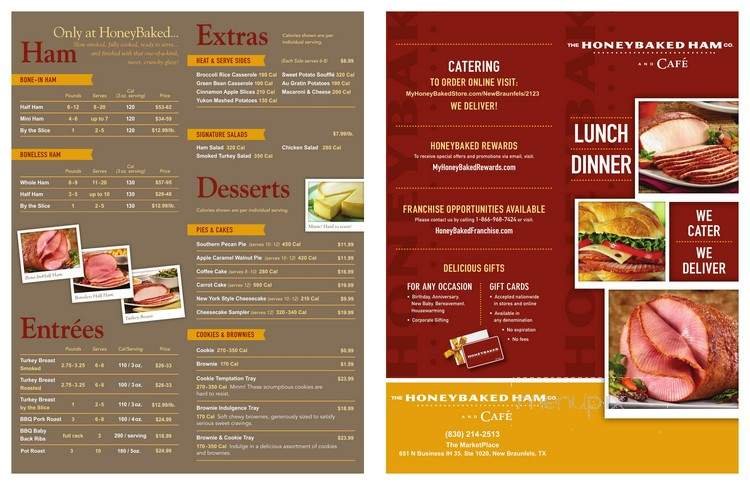 Menu page 1