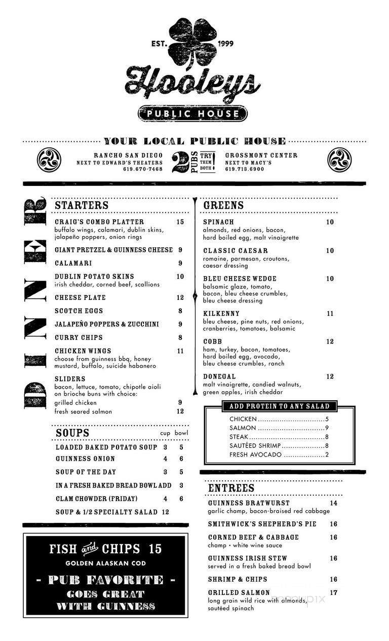 Menu page 2
