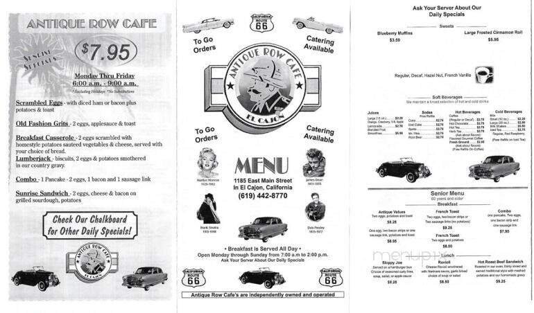 Menu page 3