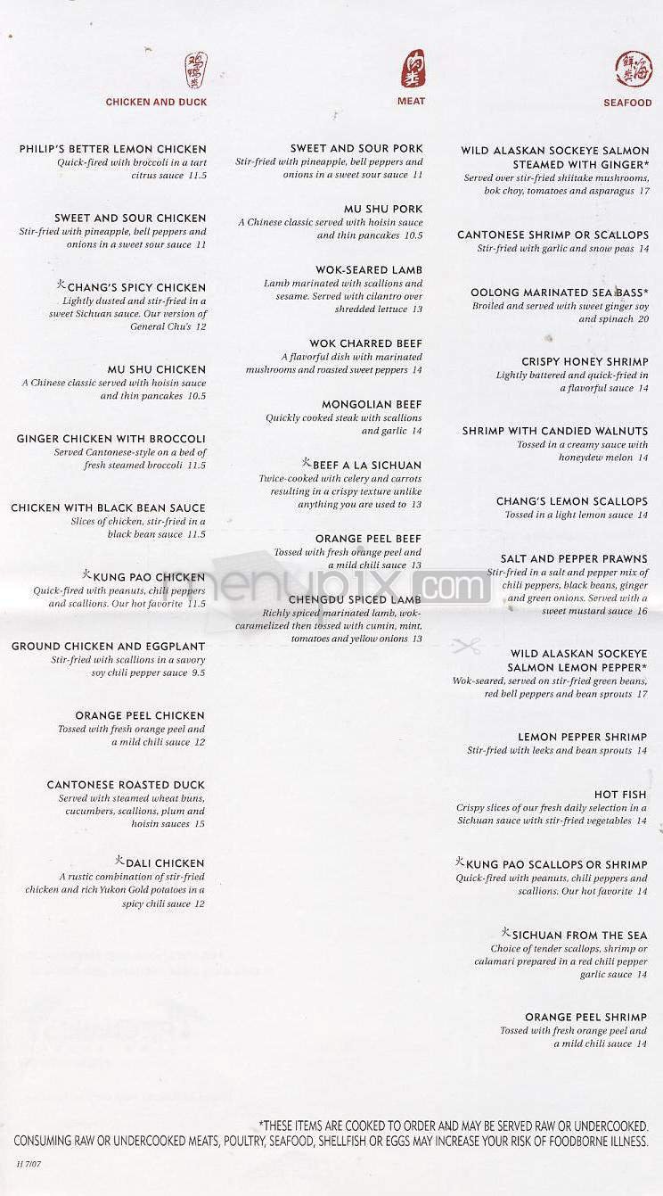 Menu page 2