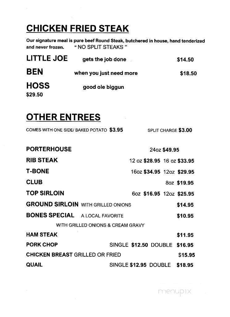 Menu page 2