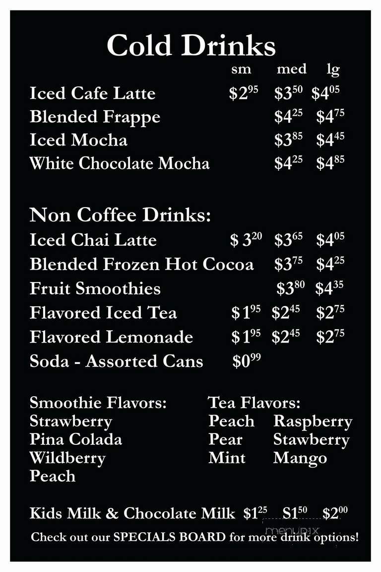 Menu page 3