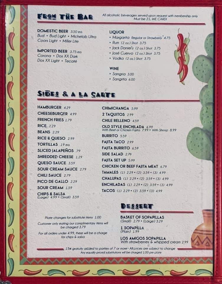 Menu page 2