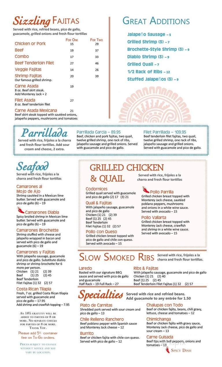 Menu page 2
