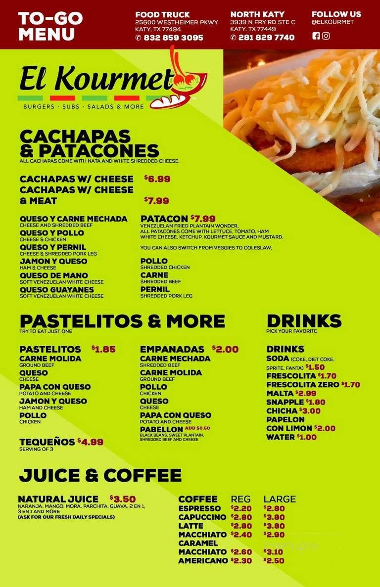 Menu page 2