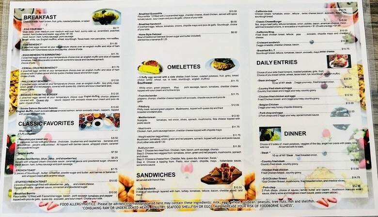Menu page 2