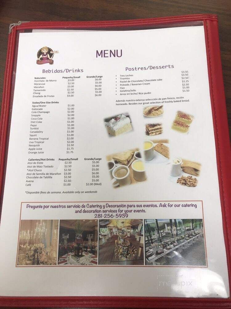 Menu page 2
