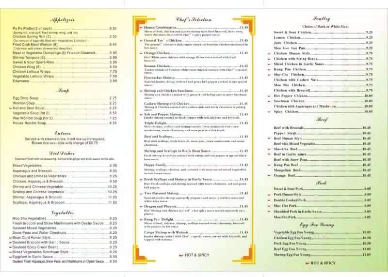 Menu page 2