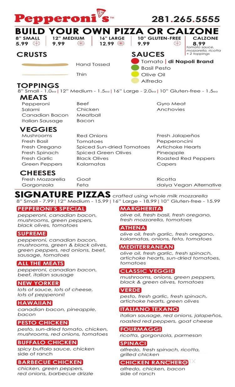 Menu page 2