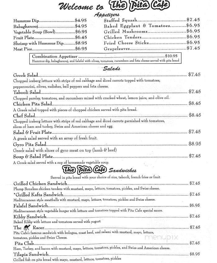 Menu page 3