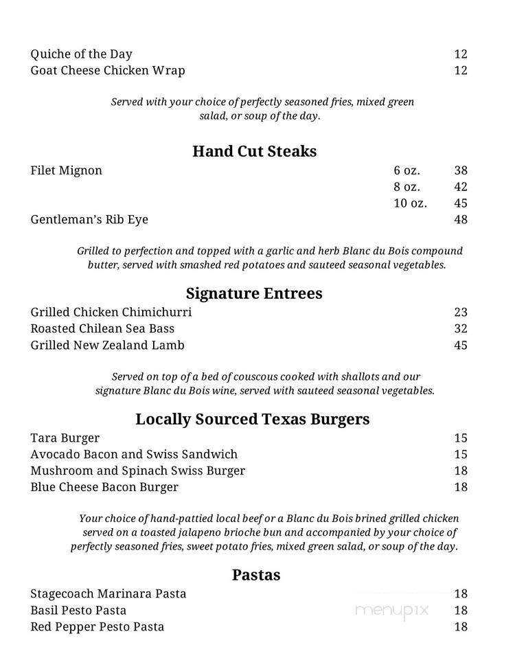Menu page 2