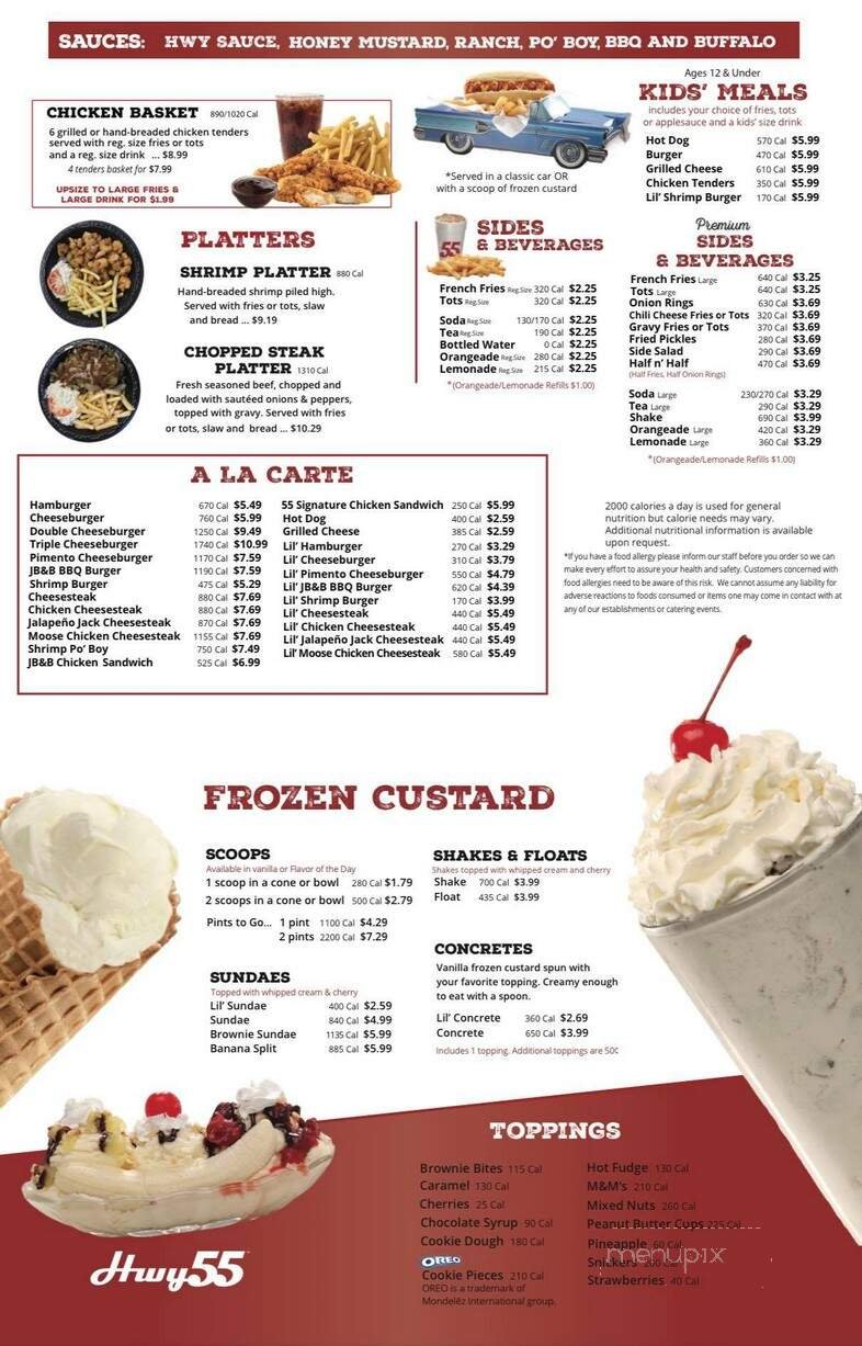 Menu page 2