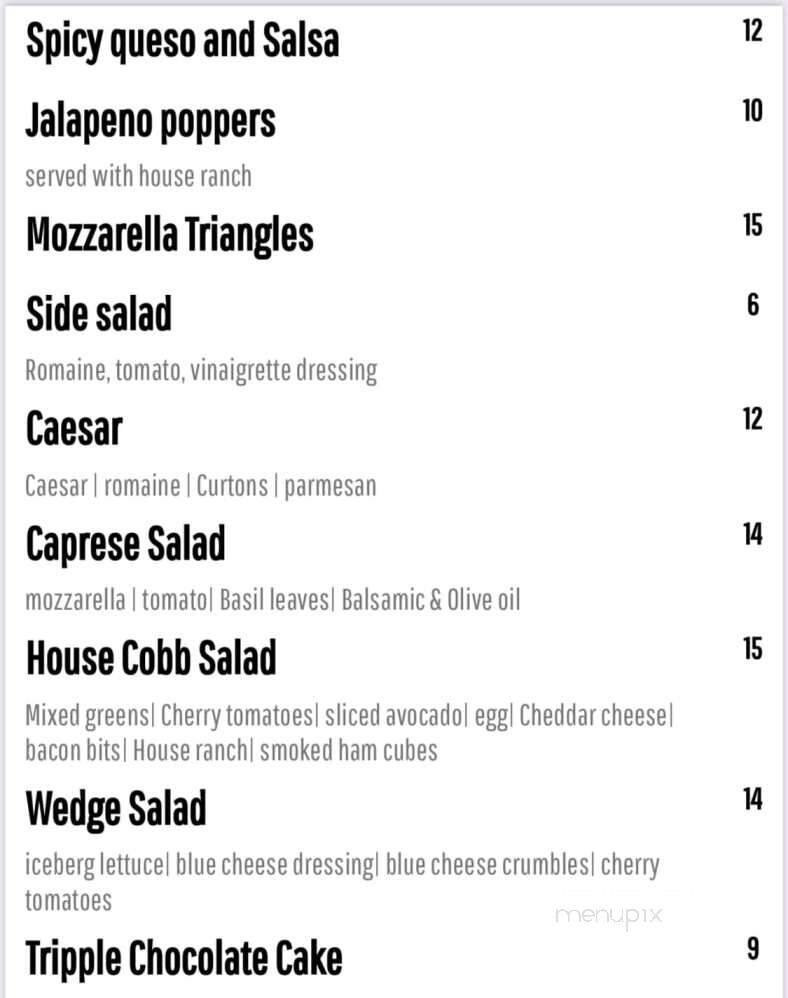 Menu page 2
