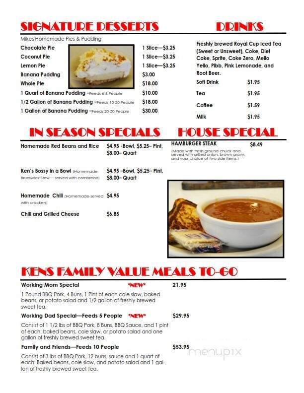 Menu page 6