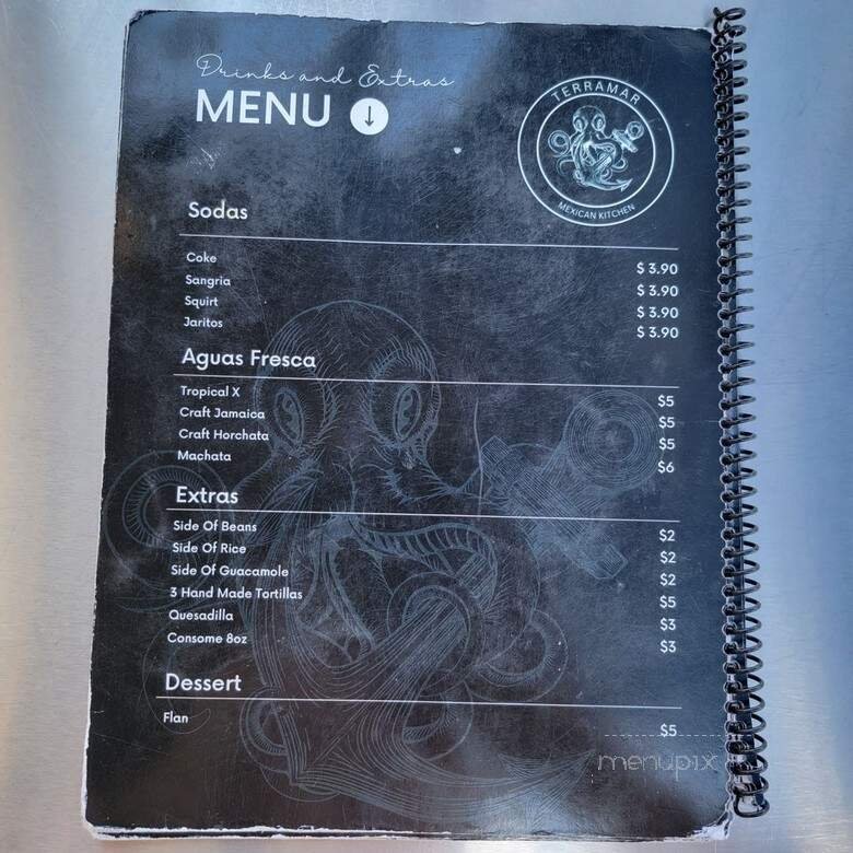 Menu page 1