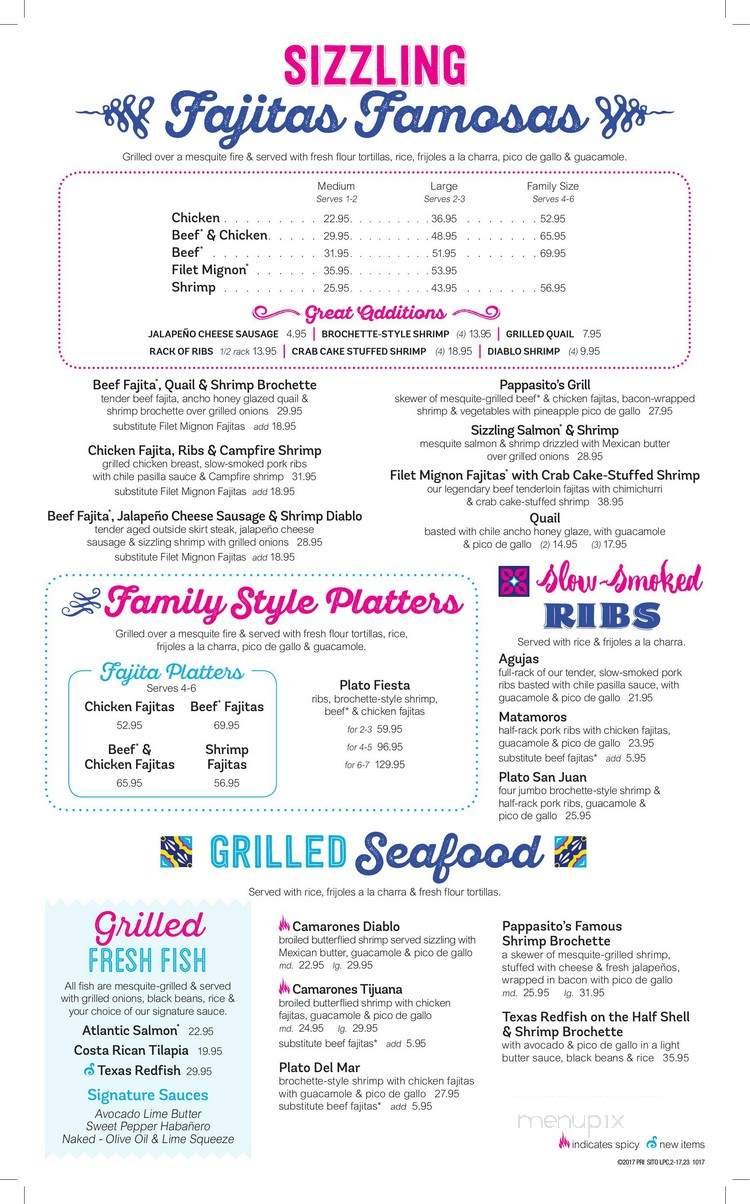 Menu page 2