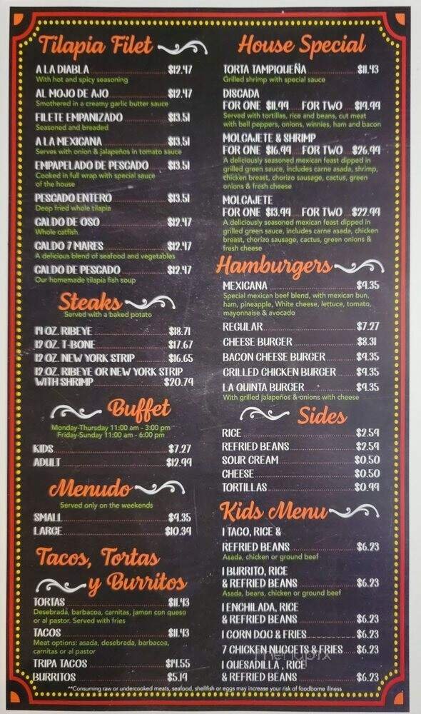 Menu page 2
