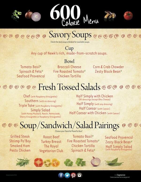 Menu page 2